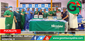 EsSalud Ucayali impulsa cirugías laparoscópicas seguras en Hospital II