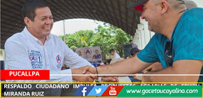 Respaldo ciudadano impulsa propuestas agrarias de Edwin Miranda Ruiz