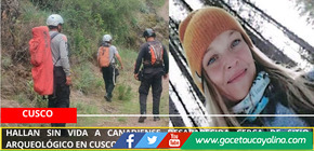 Hallan sin vida a canadiense desaparecida cerca de sitio arqueológico en Cusco