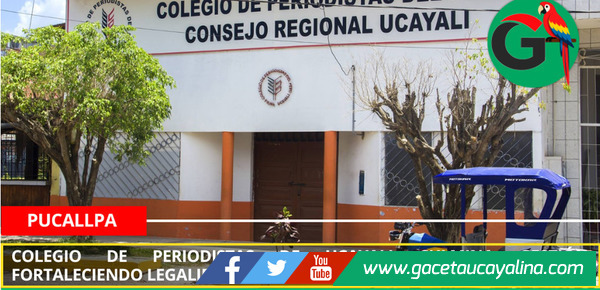Colegio de Periodistas de Ucayali culmina gestión fortaleciendo legalidad gremial