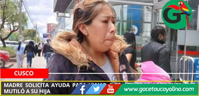 Madre solicita ayuda para viajar a EE. UU. tras accidente que mutiló a su hija