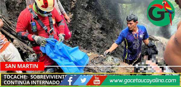 Joven herido en accidente de camión cisterna en Tocache sigue con pronóstico reservado