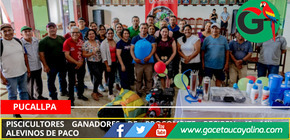Piscicultores ganadores de PROCOMPITE reciben 48 mil alevinos de paco