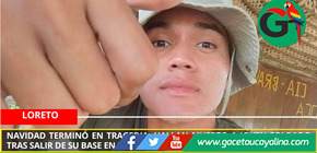 Navidad terminó en tragedia: hallan muerto a joven soldado tras salir de su base en Loreto