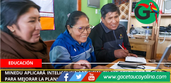 Minedu aplicará inteligencia artificial en 205 colegios rurales para mejorar la planificación de aprendizajes.