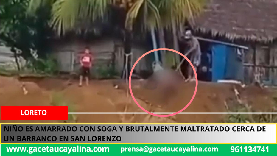 Violencia infantil en Loreto alarma a vecinos de la zona