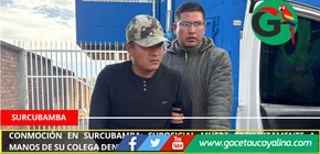 Conmoción en Surcubamba: suboficial muere presuntamente a manos de su colega dentro de comisaría.