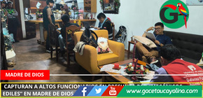 Megaoperativo anticorrupción desarticula a los presuntos “Mecánicos Ediles” en Tambopata 