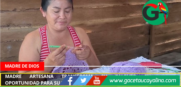 Madre artesana transforma su talento en oportunidad para su familia.