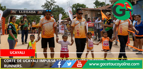 Corte de Ucayali impulsa masiva carrera infantil junto a Lion Runners.