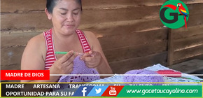 Madre artesana transforma su talento en oportunidad para su familia.