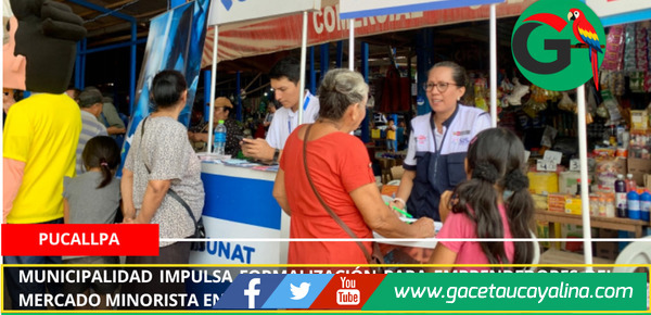 Municipalidad impulsa formalización para emprendedores del mercado minorista en Pucallpa