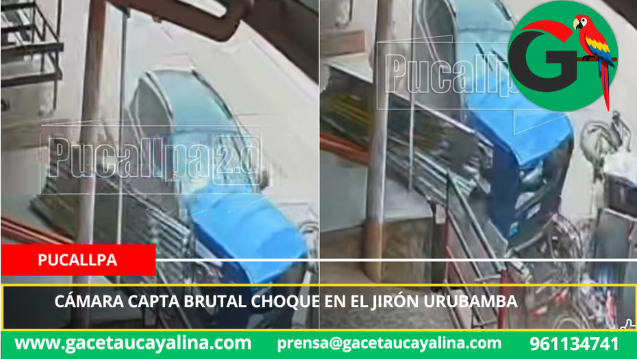 Camioneta pierde control y provoca múltiple colisión en Pucallpa