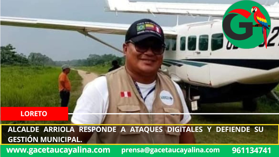 Alcalde Arriola responde a ataques digitales y defiende su gestión municipal.