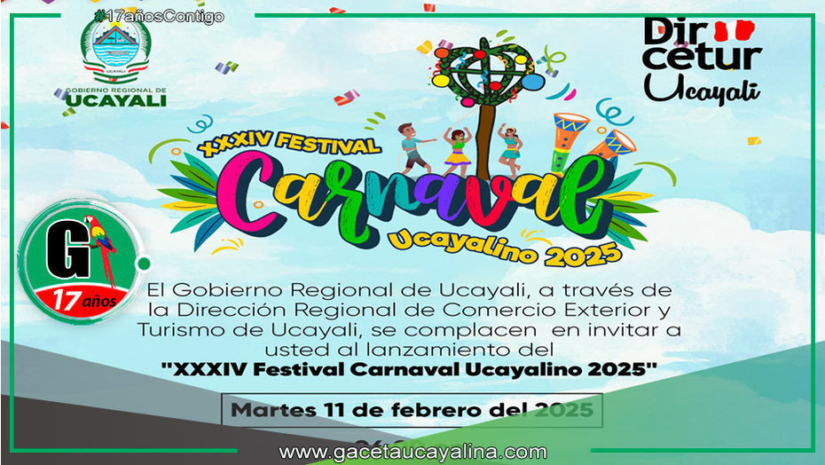 Carnaval 2025 se lanza con danzas y música en vivo en Yarinacocha