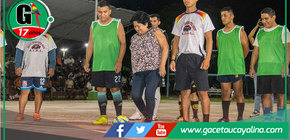 Municipalidad de Atalaya inaugura torneo con 25 equipos participantes