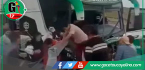 Bus de Expreso Internacional despista en vía Canta-Huayllay Pasco