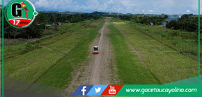Municipalidad de Sepahua optimiza pista del aeródromo local