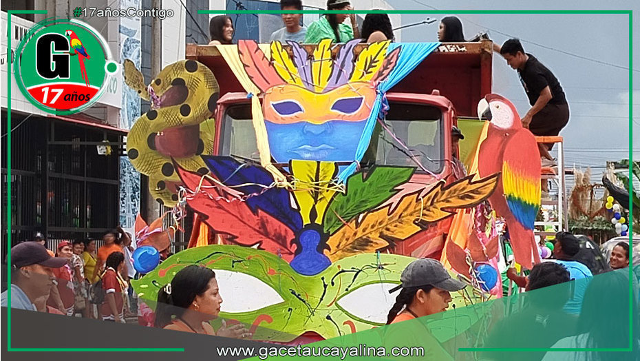 Atalaya celebró su Corso de Carros alegóricos en el Carnaval Atalayino 2025