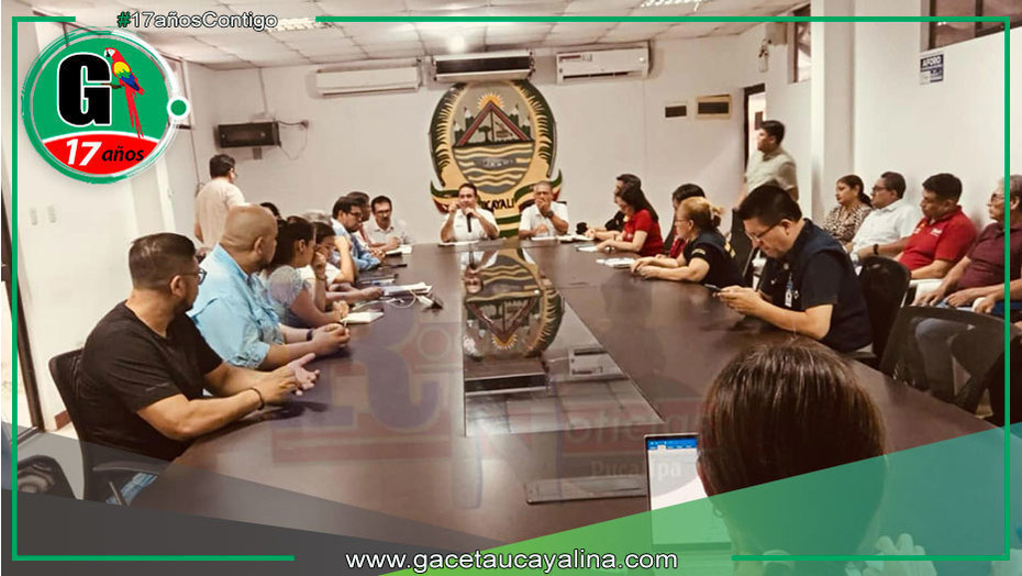 CORESEC implementa estrategias contra la inseguridad en Pucallpa