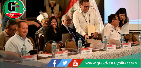 Alcalde de Atalaya participa en sesión del CONADIF en Pucallpa