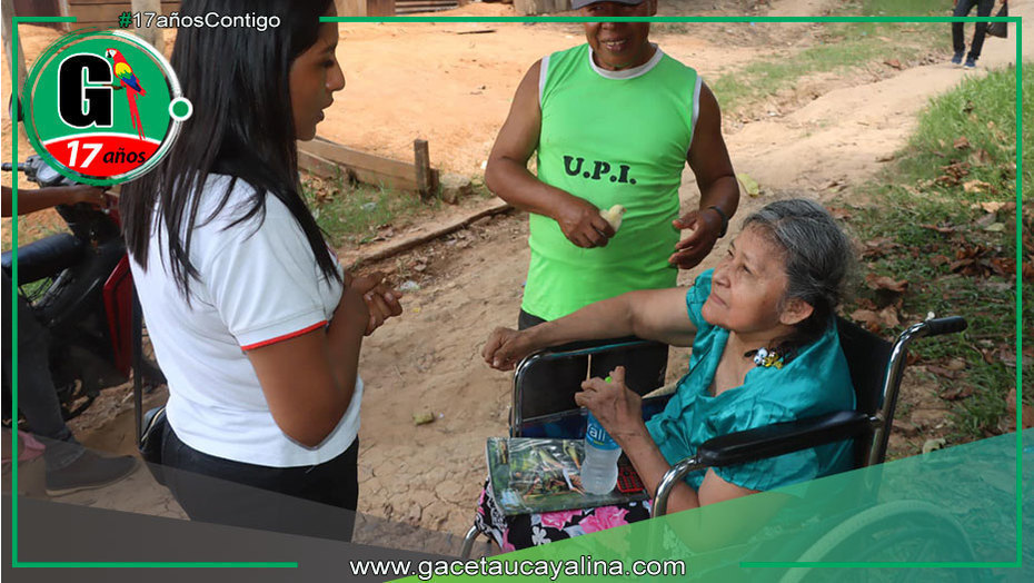 Municipalidad de Ucayali - Contamana apoya a ciudadana en situación vulnerable