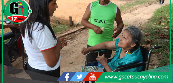 Municipalidad de Ucayali - Contamana apoya a ciudadana en situación vulnerable