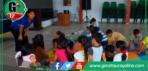 DEMUNA lanza “Juguemos 2025” para fortalecer bienestar infantil en Contamana