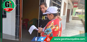 Empadronadores inician registro para proyecto de agua y desagüe