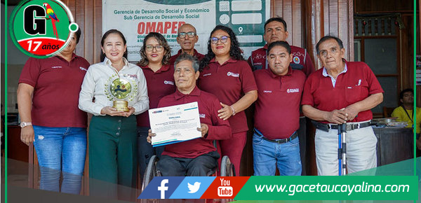 MPCP recibe galardón CONTIGO por políticas a favor de discapacidad