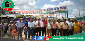 Gobernador Gambini entrega predio revertido a Municipalidad de Coronel Portillo