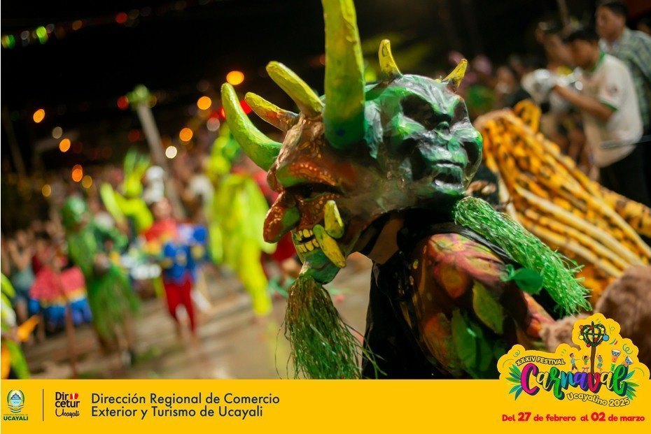 XXXIV Festival Carnaval Ucayalino 2025 deslumbra con color y tradición