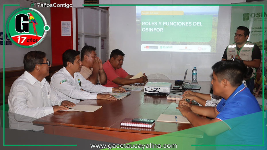 Municipalidad de Ucayali y OSINFOR fortalecen gestión sostenible de bosques