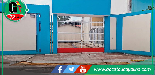 Municipalidad de Atalaya realiza trabajos de soldadura en colegios