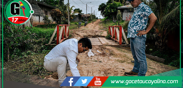 Municipalidad de Ucayali - Contamana inicia trabajos en calle Roldan Tuesta