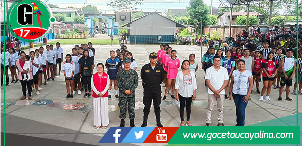 Municipalidad de Sepahua lanza campeonato de vóley “Libres y Seguras”