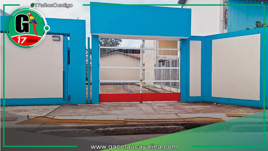 Municipalidad de Atalaya realiza trabajos de soldadura en colegios