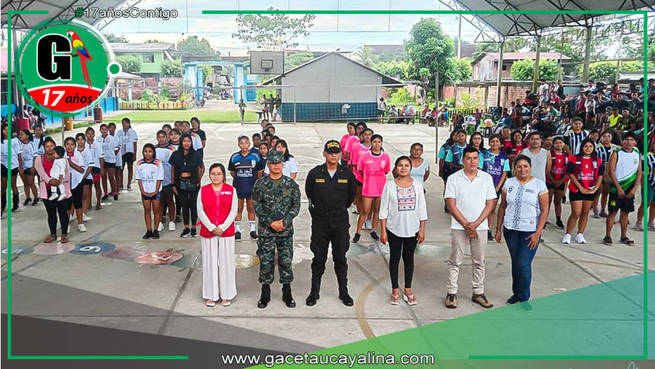 Municipalidad de Sepahua lanza campeonato de vóley “Libres y Seguras”