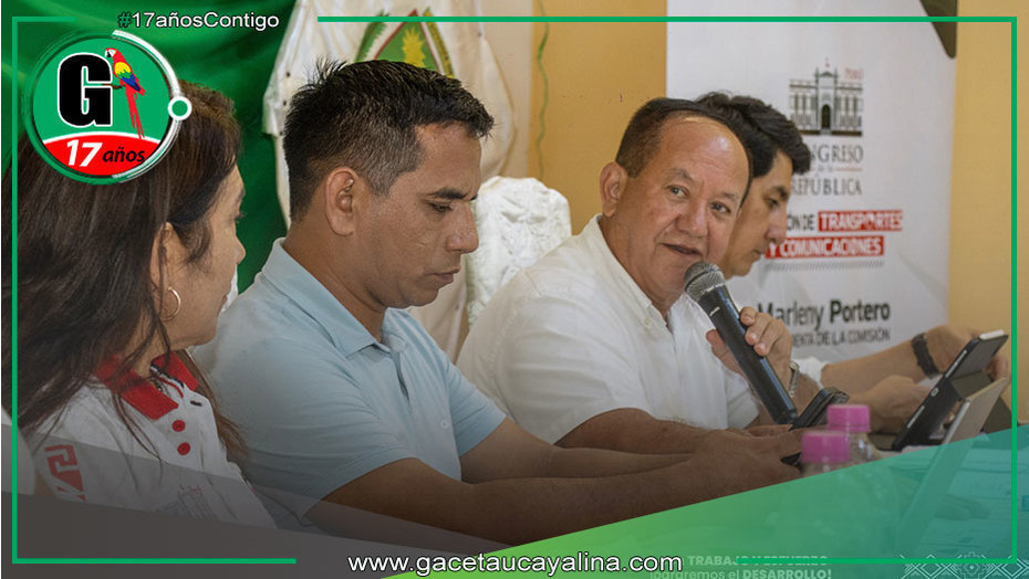 Congreso analiza mejora de carretera Atalaya - Puerto Ocopa