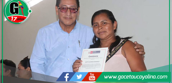 Municipalidad de Ucayali - Contamana certifica a 31 promotores de protección infantil