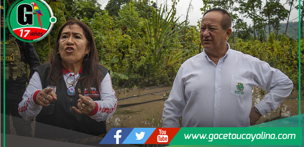 Congresista Marleny Portero inspecciona carretera Puerto Ocopa-Atalaya