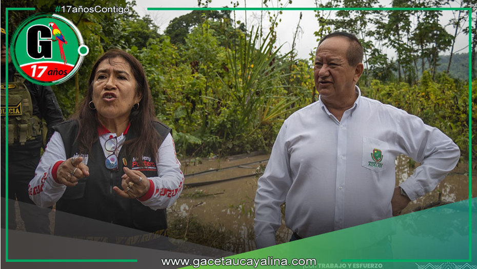 Congresista Marleny Portero inspecciona carretera Puerto Ocopa-Atalaya