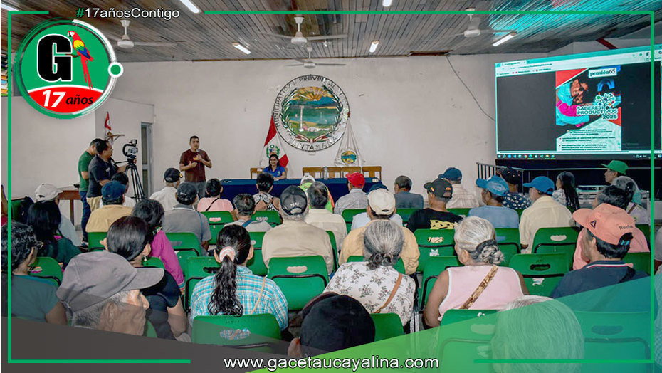 En Contamana impulsan talleres para fortalecer emprendimiento y cultura