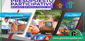 Municipalidad impulsa Presupuesto Participativo 2026 con inclusión ciudadana