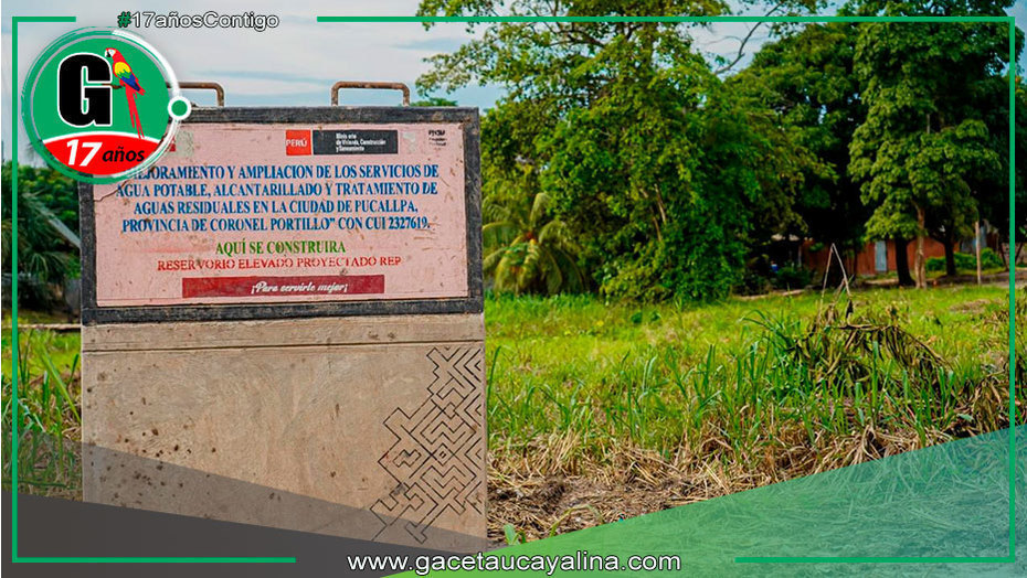 MPCP instala placas de señalización en terrenos destinados al proyecto integral de agua y desagüe