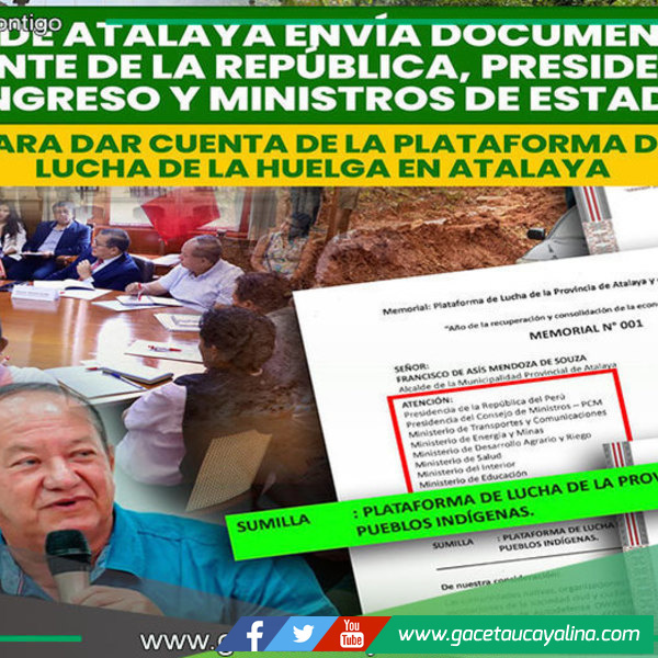 Alcalde exige soluciones a demandas históricas de provincia