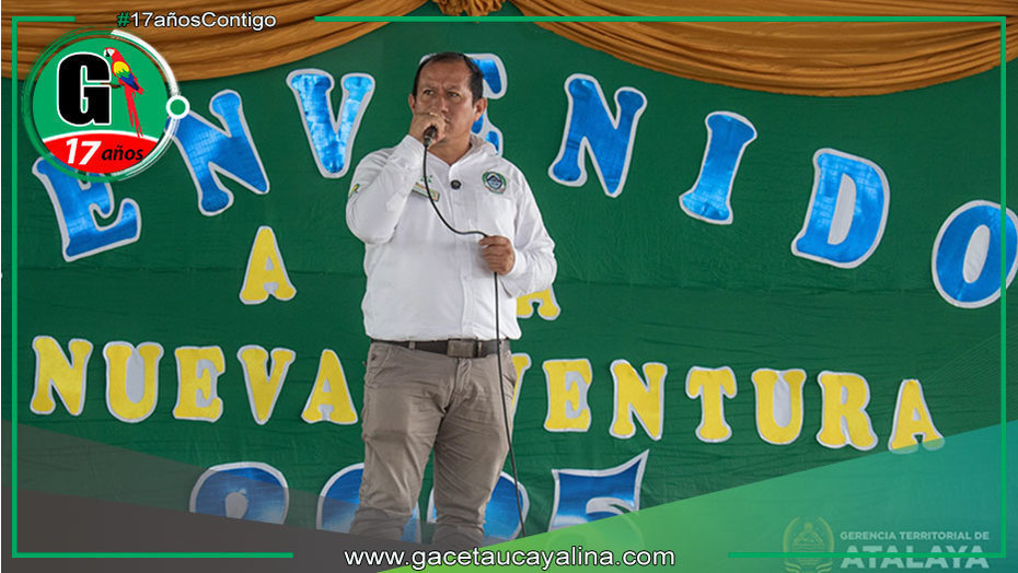 Gerente Territorial de Atalaya en inicio de clases anuncia inversión educativa