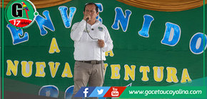 Gerente Territorial de Atalaya en inicio de clases anuncia inversión educativa