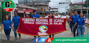 Gerente Territorial de Atalaya participa en celebración de recategorización provincial