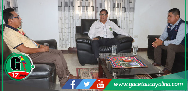 Alcalde Lovo Tello coordina acciones de salud y desarrollo local